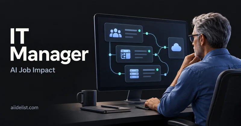 IT Manager at work