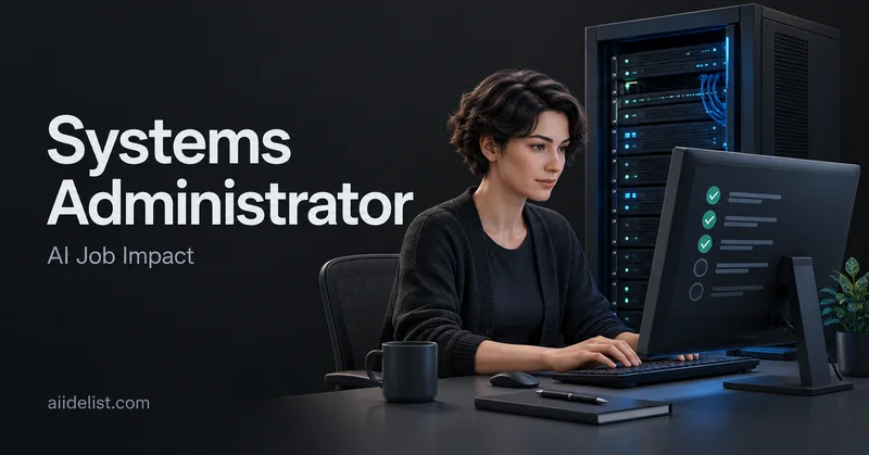 Systems Administrator at work