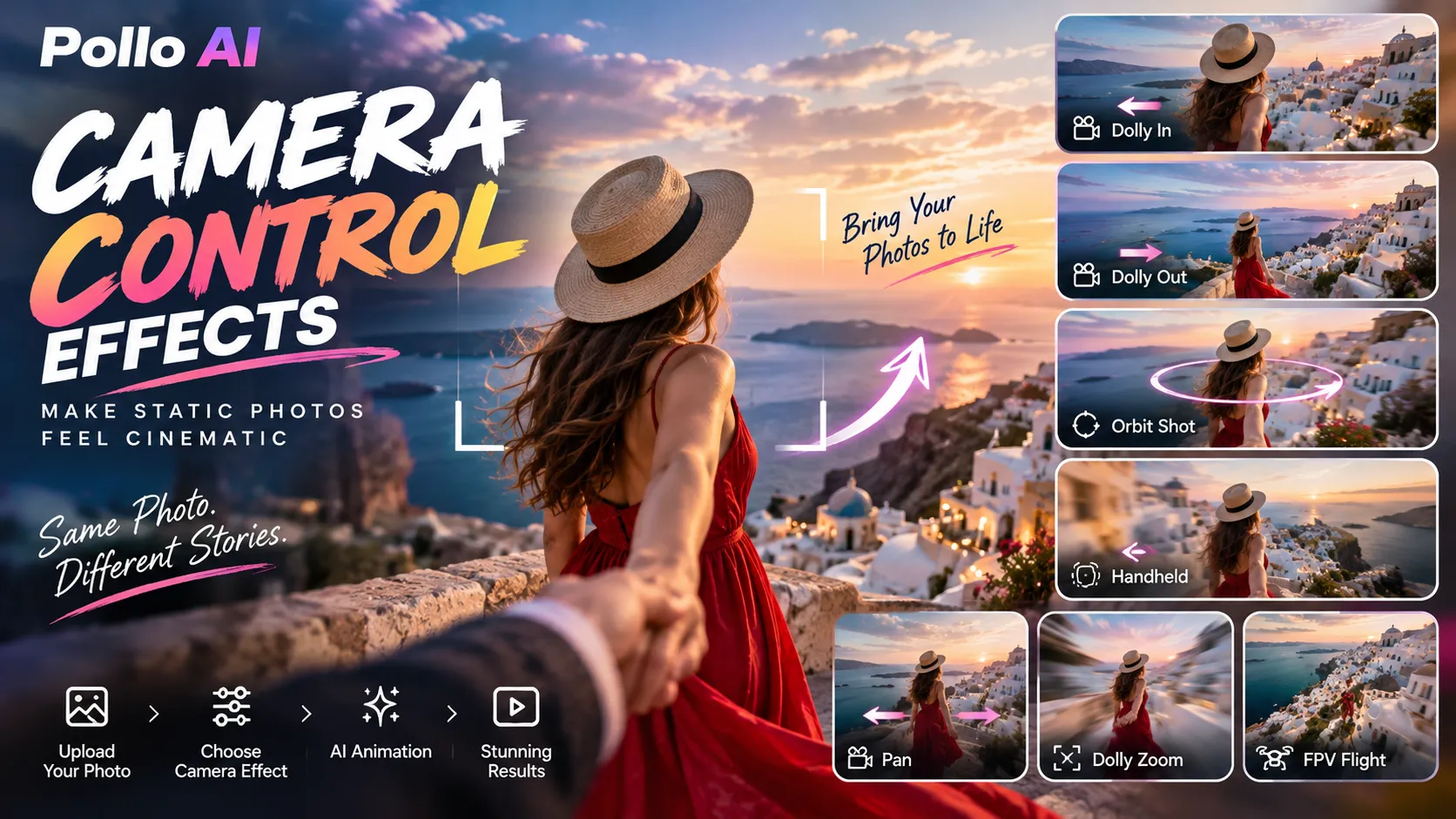 Camera Control Effects: Make Static Photos Feel Cinematic