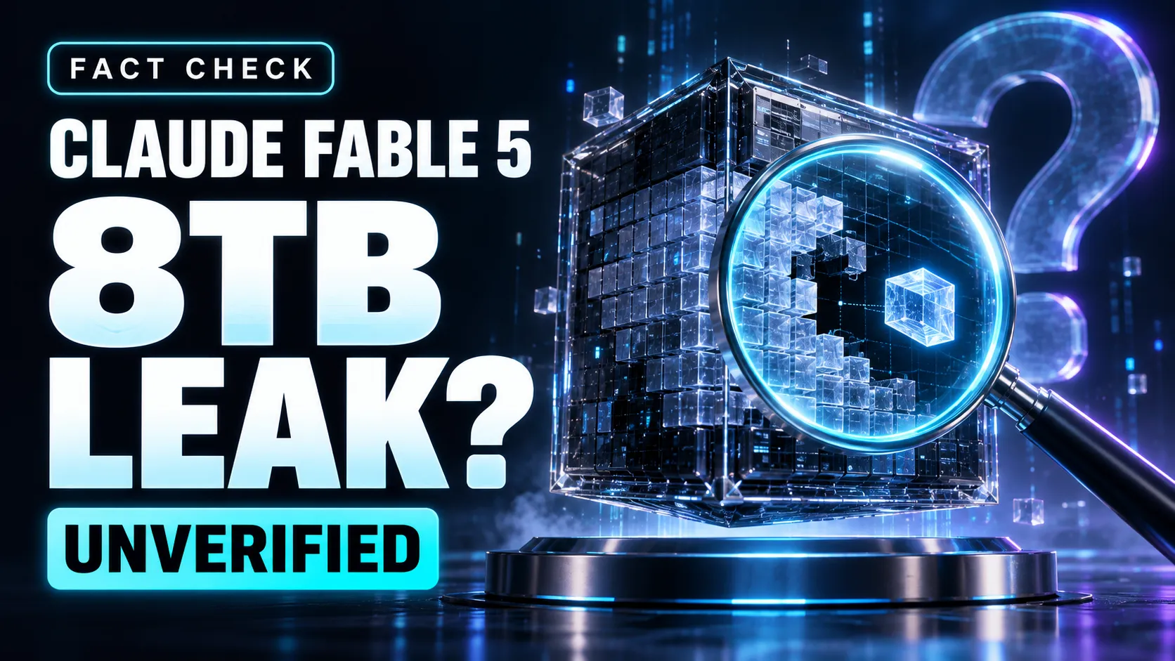 Claude Fable 5 Weights Leak? Why the 8TB Claim Looks Suspect