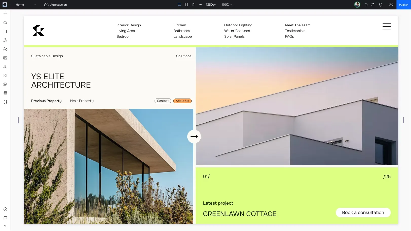 Wix Studio preview