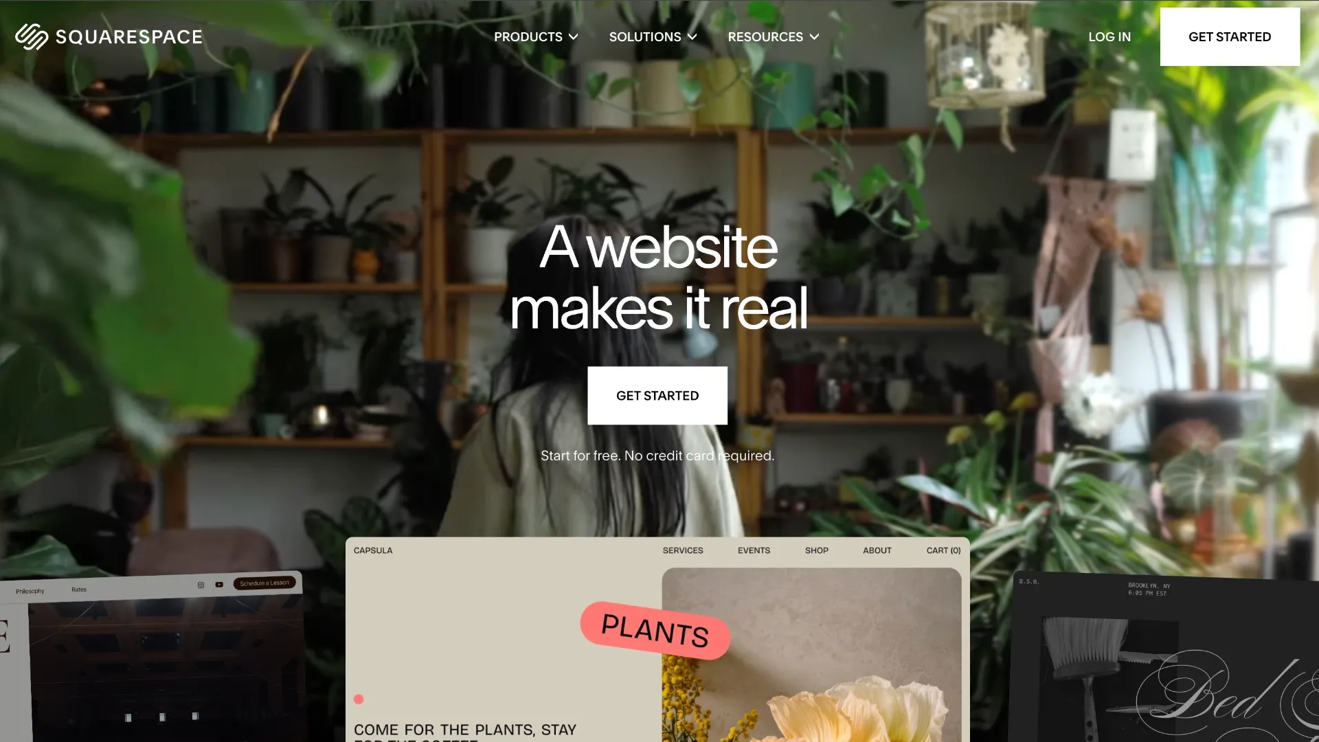 Squarespace preview