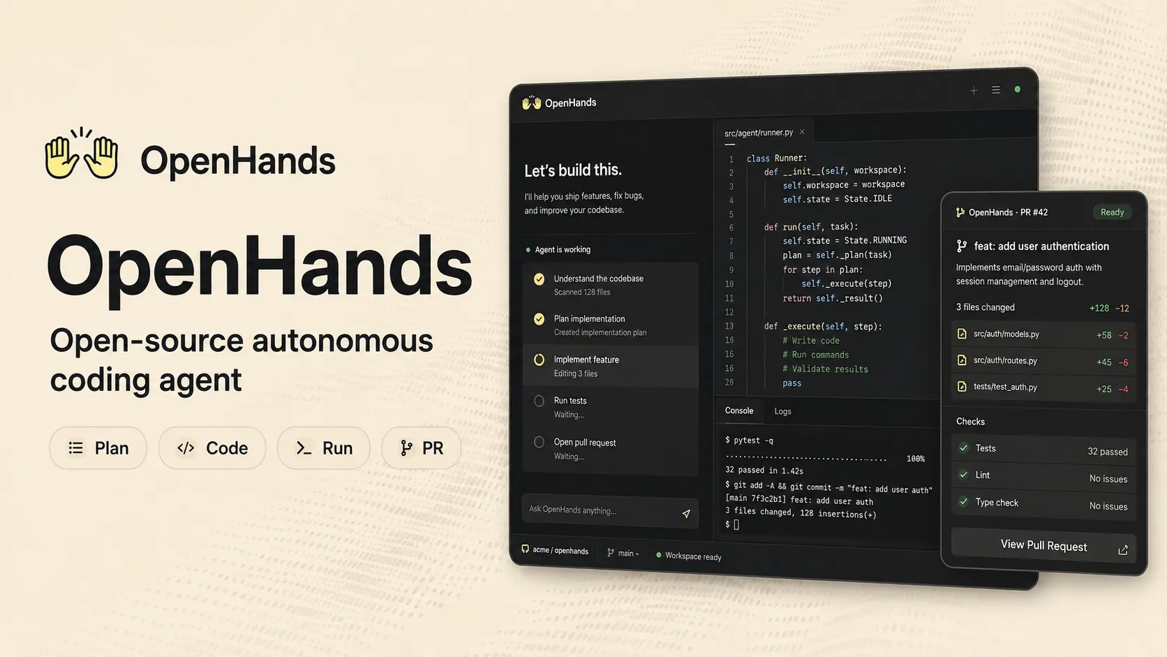 OpenHands preview