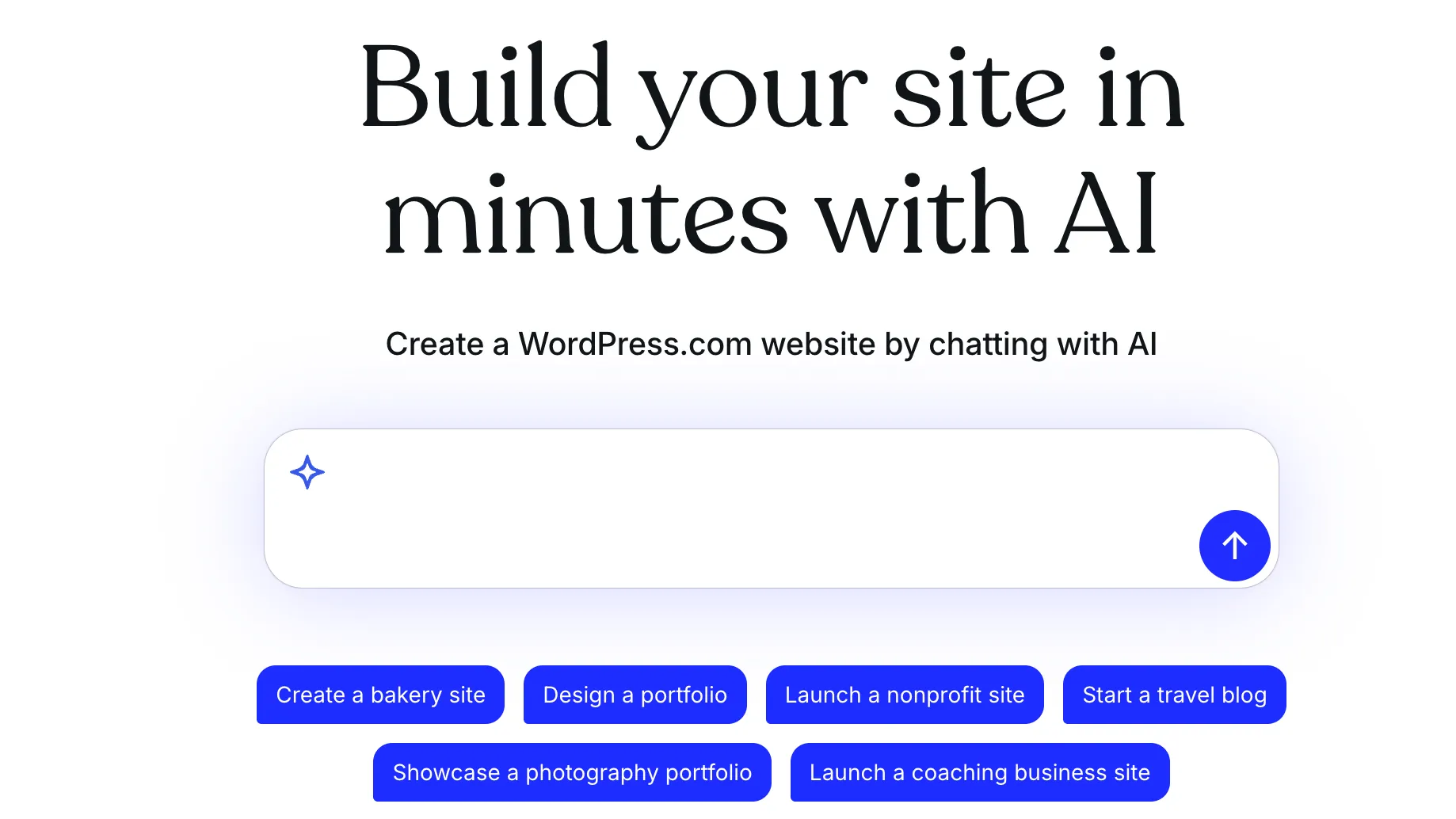 WordPress AI preview