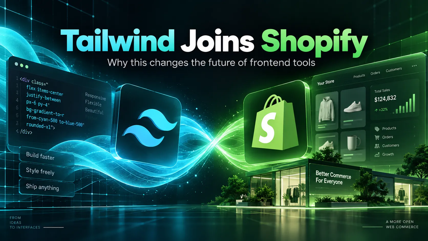 Tailwind CSS Is Joining Shopify: Why AI Broke the Old Business Model and What Changes Next