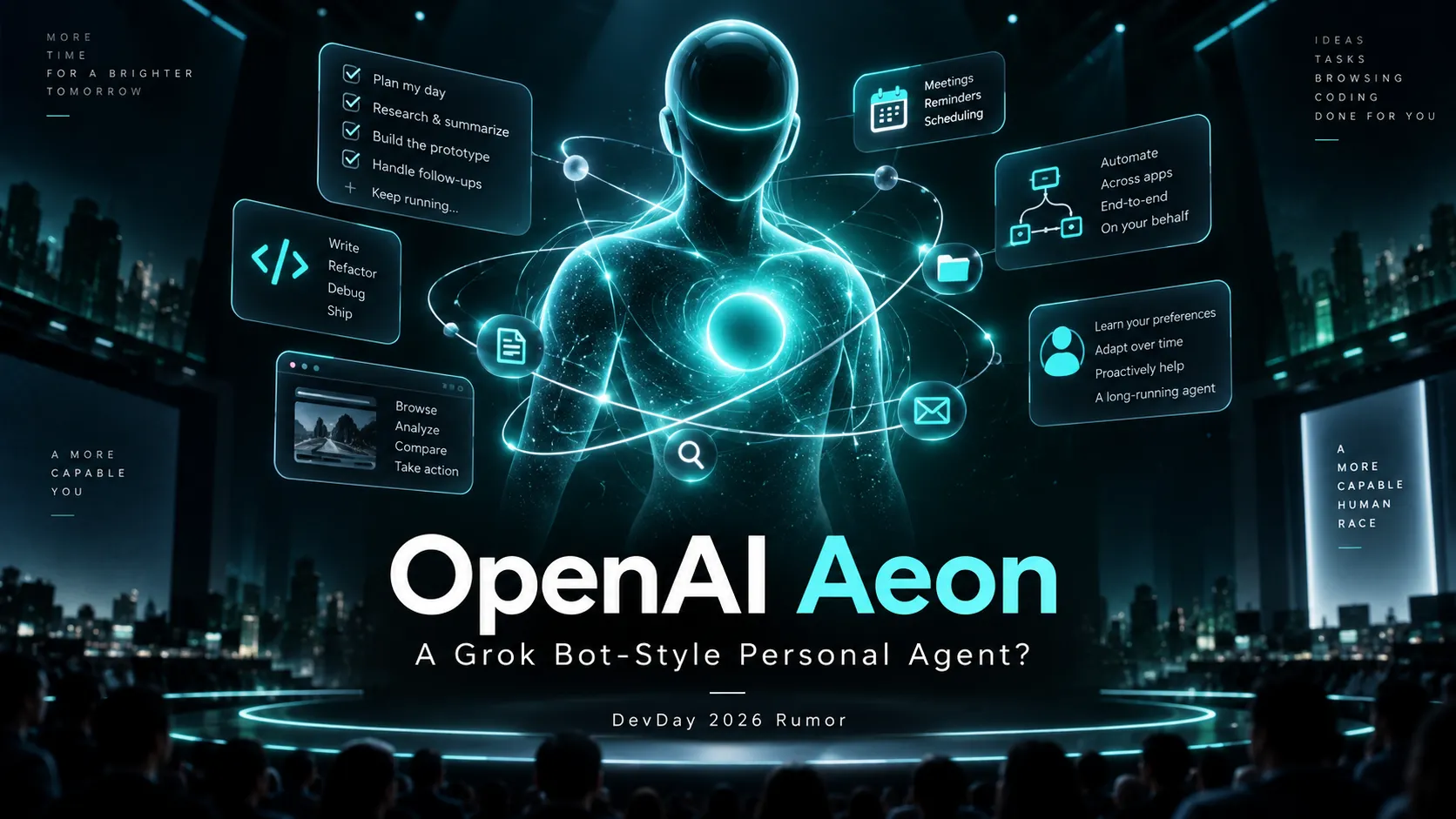 OpenAI Aeon Leak: A Grok Bot-Style Personal Agent May Be Coming at DevDay 2026