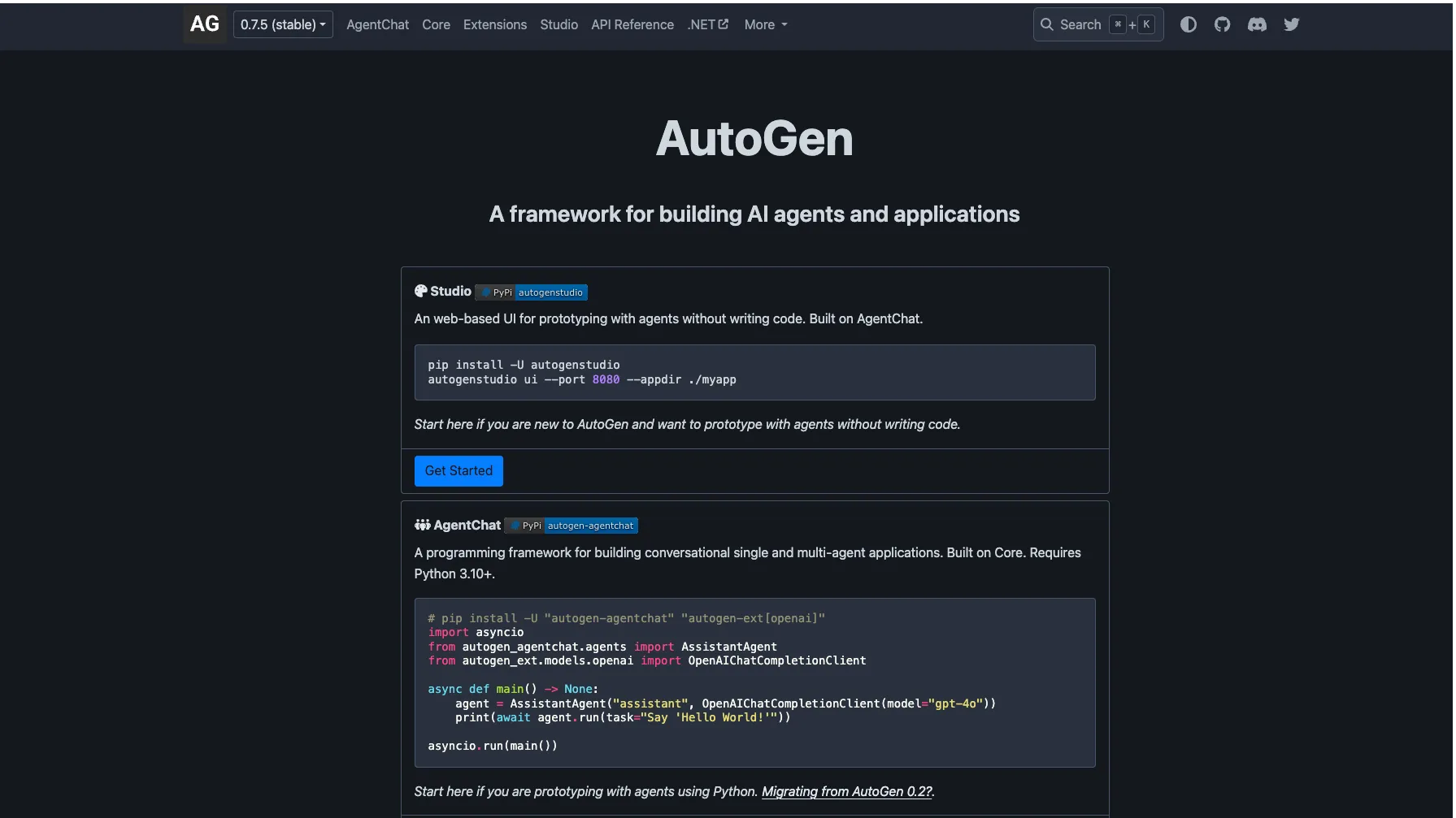 AutoGen preview