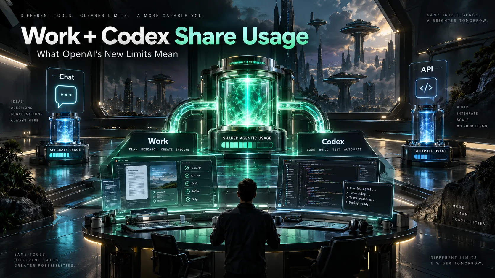 ChatGPT Work and Codex Now Share Usage: What OpenAI’s New Limits Mean