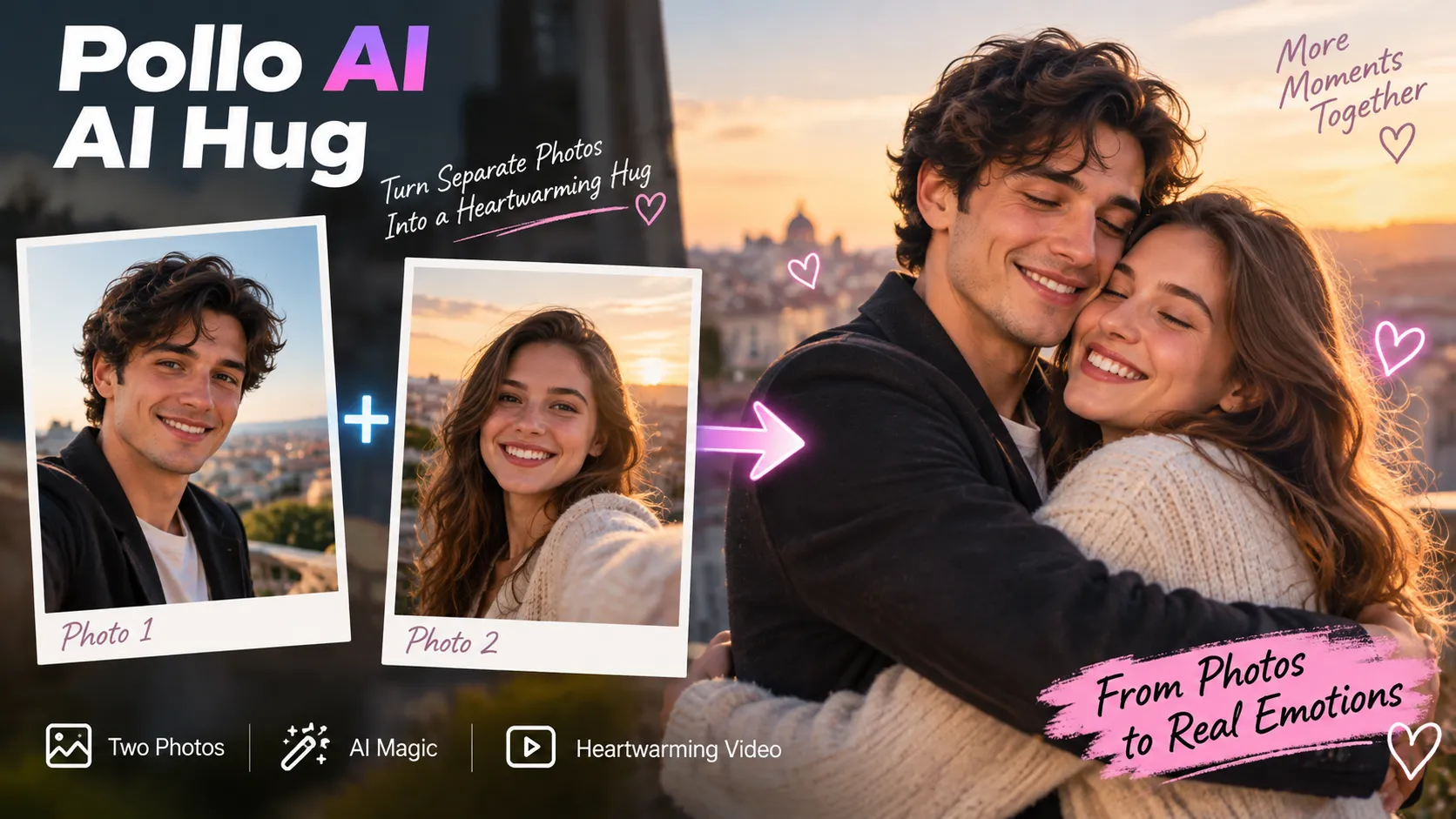 AI Hug: Turn Portraits Into Emotional Interactions