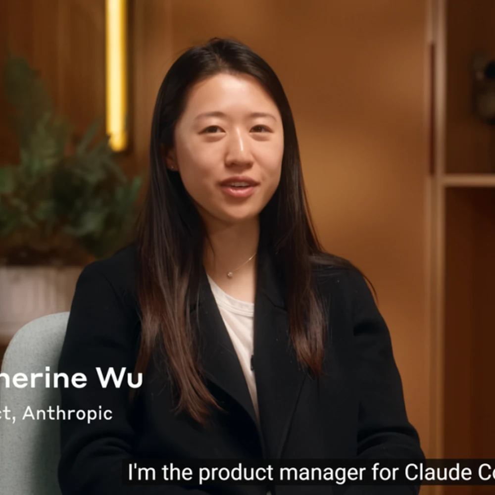 Portrait of Catherine “Cat” Wu, Anthropic AI builder associated with Claude Code
