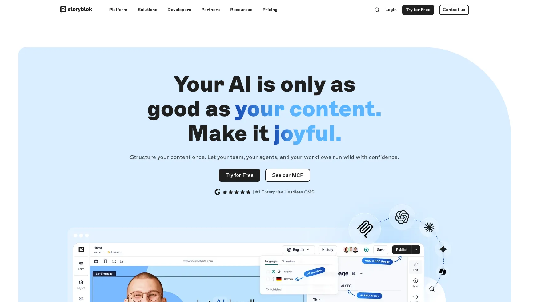 Storyblok preview