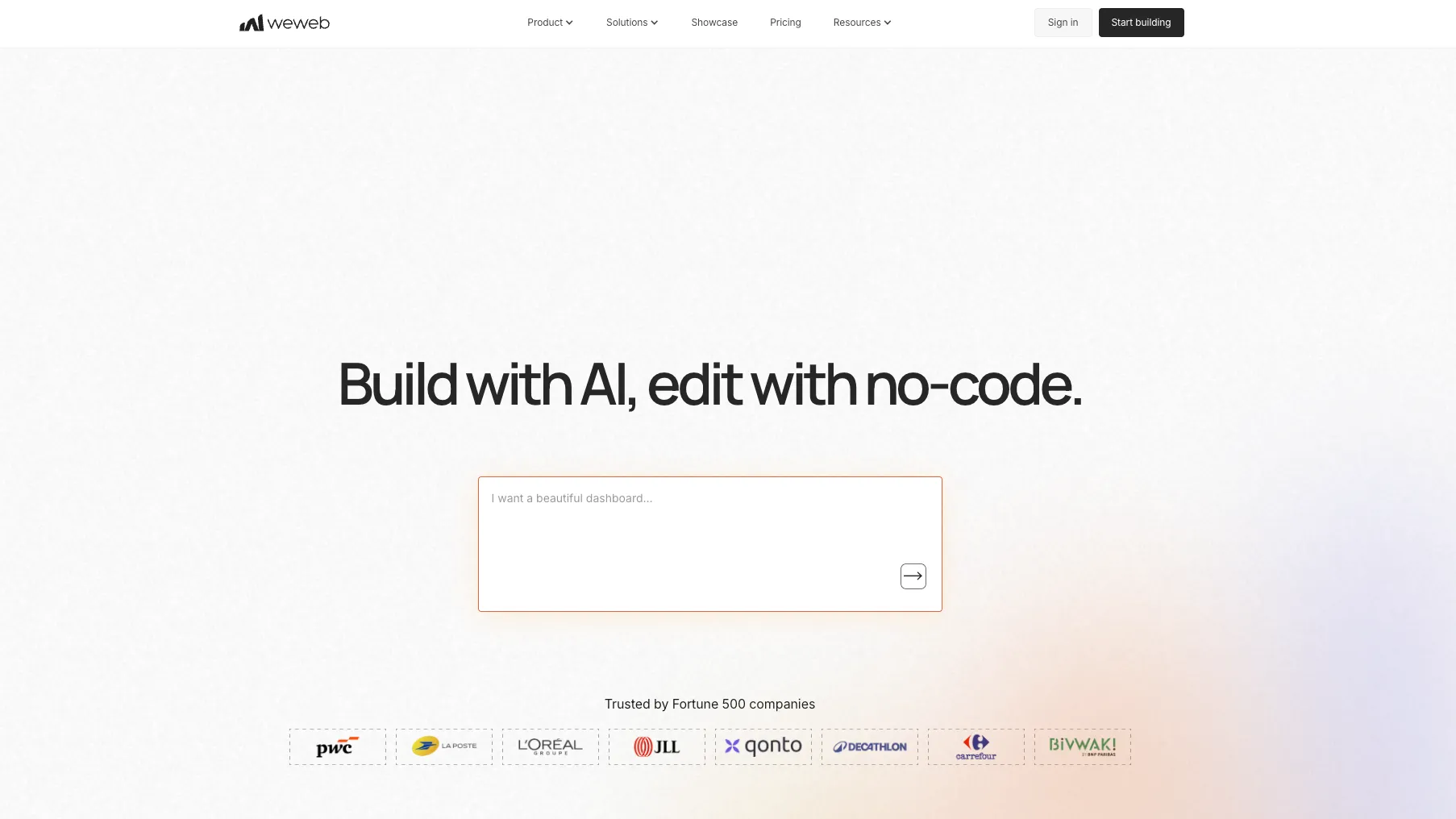 WeWeb preview