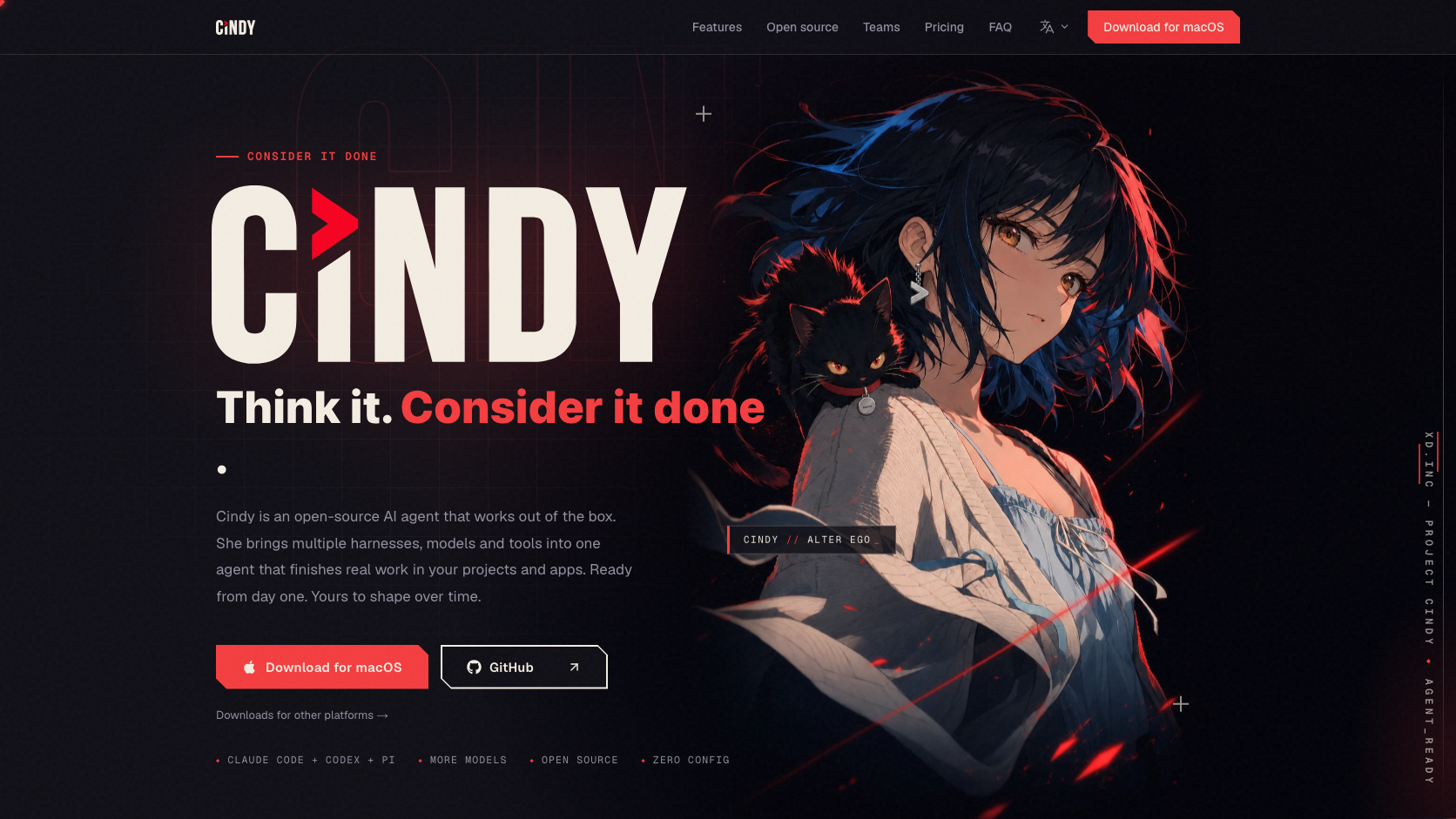 Cindy Agent preview