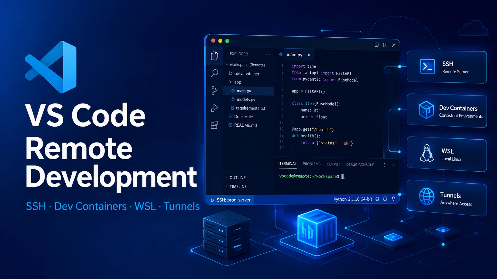 VS Code Remote Development preview