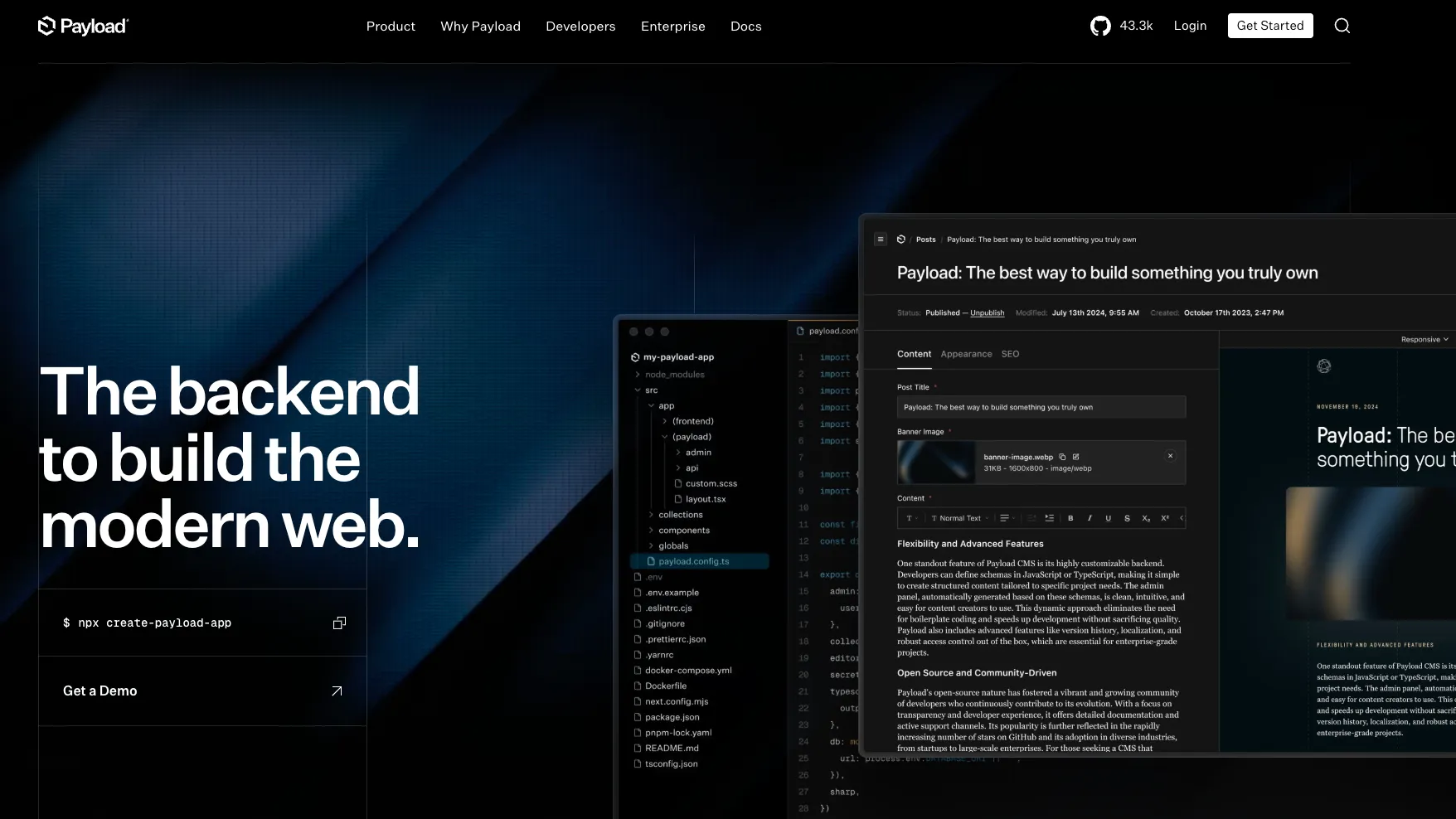 Payload CMS preview