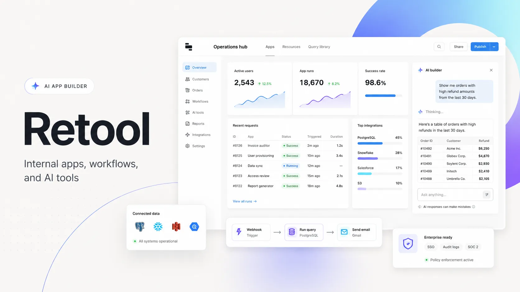 Retool preview