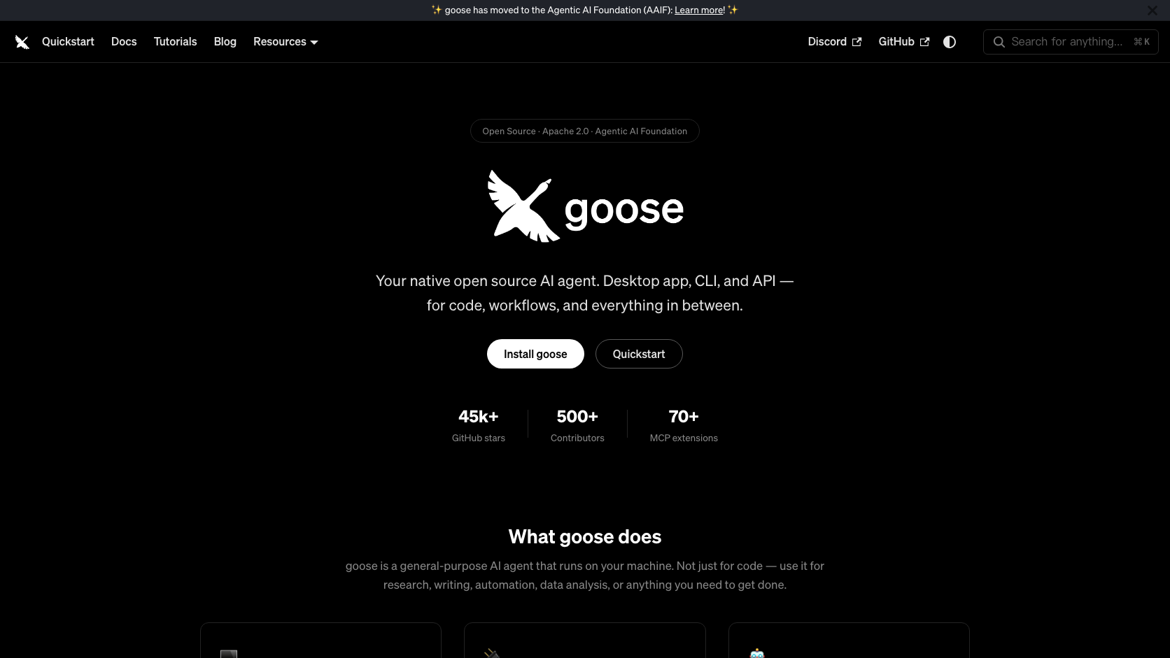 Goose preview