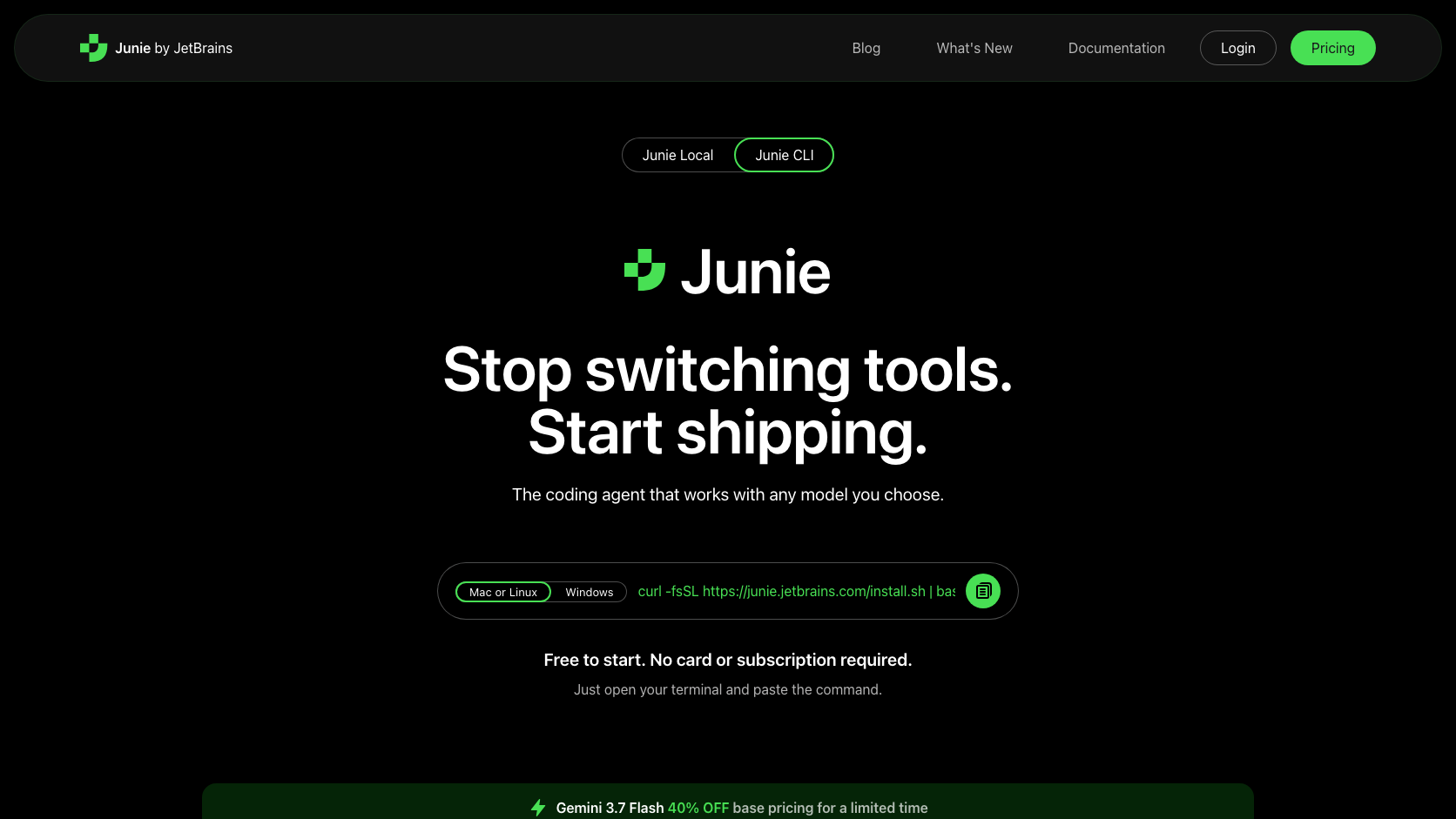 JetBrains Junie preview